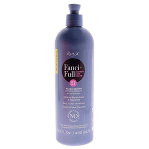 Fanci-Full Rinse Instant Hair Color - 21 Plush Brown by Roux Unisex 15.2 oz